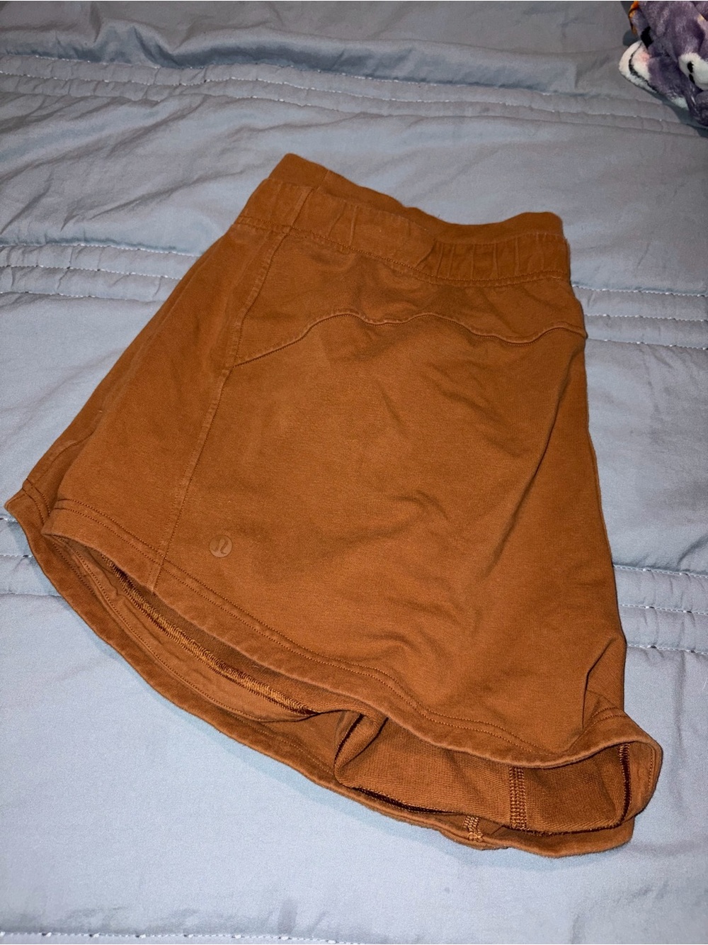 Lululemon 14 Women's Athletic Shorts - Rust Brown